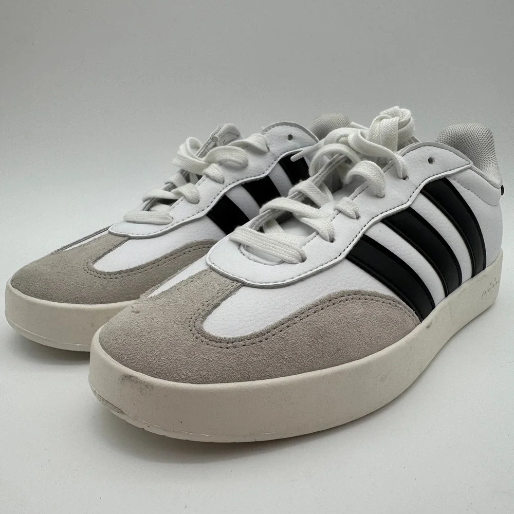 Adidas‎ Court Platform White Black Casual Sneakers Men's Size 9